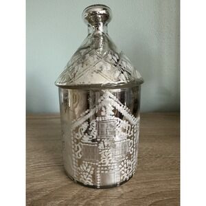 Pottery Barn Mercury Candle Gingerbread House, Balsam Fir Vetiver 17.6 Oz *flaws